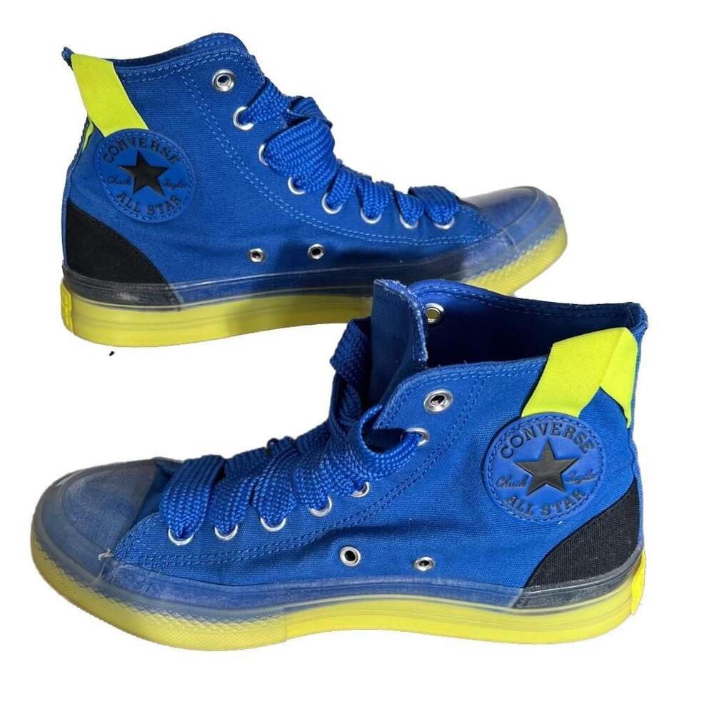 CONVERSE Unisex Chuck Taylor All Star CX High Hybrid GAME ROYAL LEMON Men7 Wom 9
